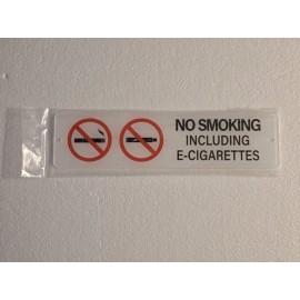 PEN+GEAR PLASTIC NO SMOKING SIGN ( NEW )