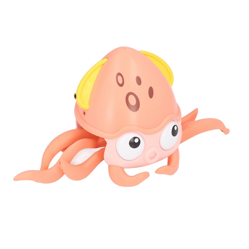 Octopus Bath Toys Electric Sensor Amphibious Floating Crawling Octopus Bathtub