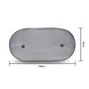 Riloer Car Rear Grille Mesh Sunshade Good Thermal Insulation Nylon