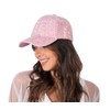 Chaks - Baseball Cap with Glitter, Rhinestone Hat for Festival,