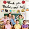 Pre-Strung Teacher Appreciation Decorations, NO-DIY Teacher Appreciation Banner, Thank You