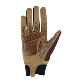 Roeckl Maniva Sports Riding Gloves, Tournament Summer Gloves, Mahogany 7.5