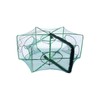 QWORK® Foldable Fishing Net, Nylon Crab Net, Shrimp Net, Perfect
