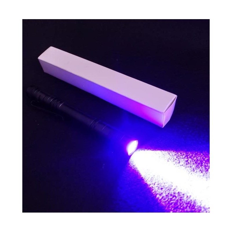 WONDSUNSON 2 x Blue Light Penlight Pen Type Flashlight One