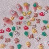 Christmas Snowflake Nail Art Charms 3D Resin Christmas Nail Charms