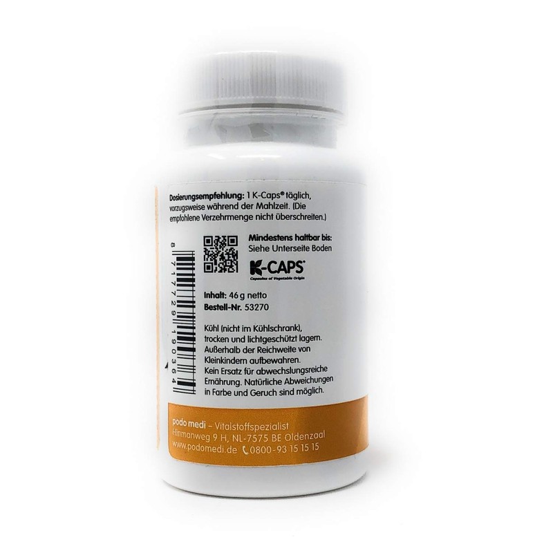 Woscha D-Biotin, 100 Vcaps