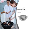 ABOOFAN Korean Bbq Grill Pan Stainless Steel Barbecue Stove Portable