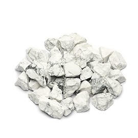 PURAJA PURAJA Magnesit Edelsteine Set | Naturbelassene Premium Rohsteine | Vielseitige Verwendung als Wassersteine, Heilsteine, Chakrasteine | Sortenreine Kristalle