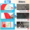 4 Pcs Silicone Hockey Shooting Targets with Durable Magnetic, Lacrosse
