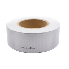LPFIDI Solas Reflective Marine Tape Silver Waterproof Glass Bead Safety Warning Tape High Adhesive(2IN X 98FT) 5CM X 30M Universal Application for Cars, Trailers, Boats, Motorcycles