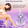 Lavender Body Wash, with Natural Real Lavender Petals, Fresh and