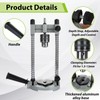 CertBuy Portable Drill Press for Hand Drill, Adjustable Multi-Angle For