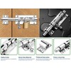 Litensh Heavy Duty Sliding Gate Latch Bolt Door Lock with