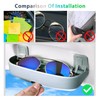 GAFAT Sunglasses Holder Glasses Case for 2020-2024 2025 V*W Golf