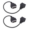 1 Pair OBD2 Diagnostic Cable 14 Pin to 16 Pin