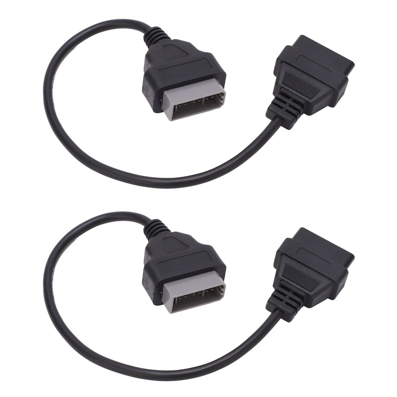 1 Pair OBD2 Diagnostic Cable 14 Pin to 16 Pin