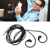 EIMSOAH 0.78mm 2 Pin Cable with Microphone, Detachable Headphone Replacement