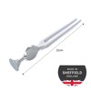 Gardiner Brown C0 128Hz Tuning Fork. Manufactured in Sheffield, England