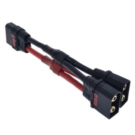 BackBayRC: QS8 / QS8-S Parallel Adapter - 10CM 8awg Wire - Double Capacity