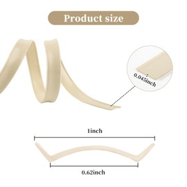 1 inch Vinyl Trim Molding Insert for RV Screw Cover Boat Camper Travel Trailer Outside Track (75 ft)