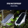 Honalia Solar Deck Dock Driveway Lights Outdoor Solar Powered Waterproof,