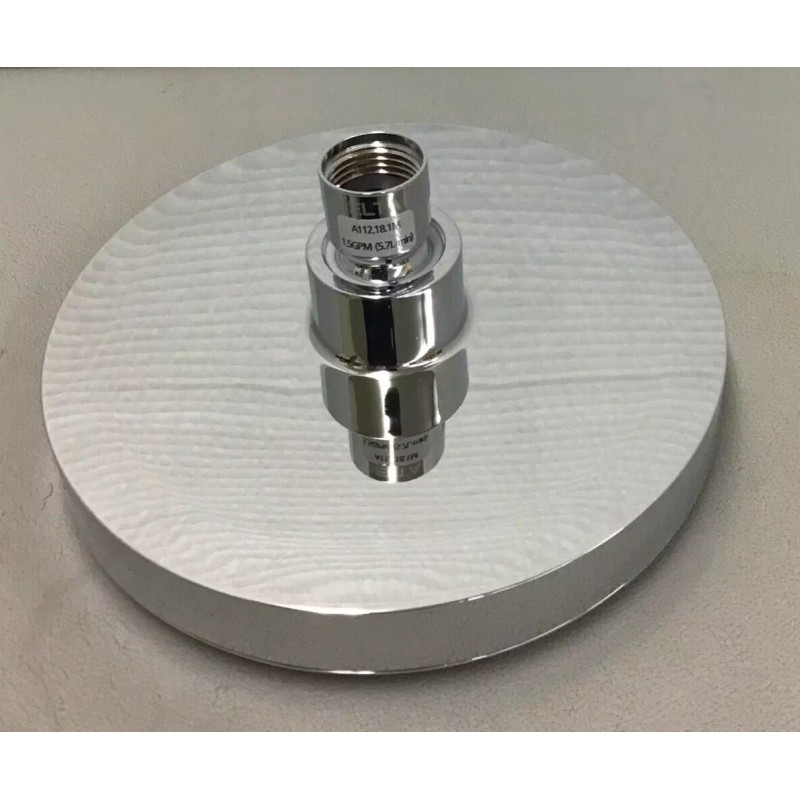 Delta Shower Head RP64398-1.5, 6” Round Chrome Plastic (B442)