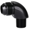 Podavelle 12AN Male Flare to 1/2 NPT Pipe 90 Degree