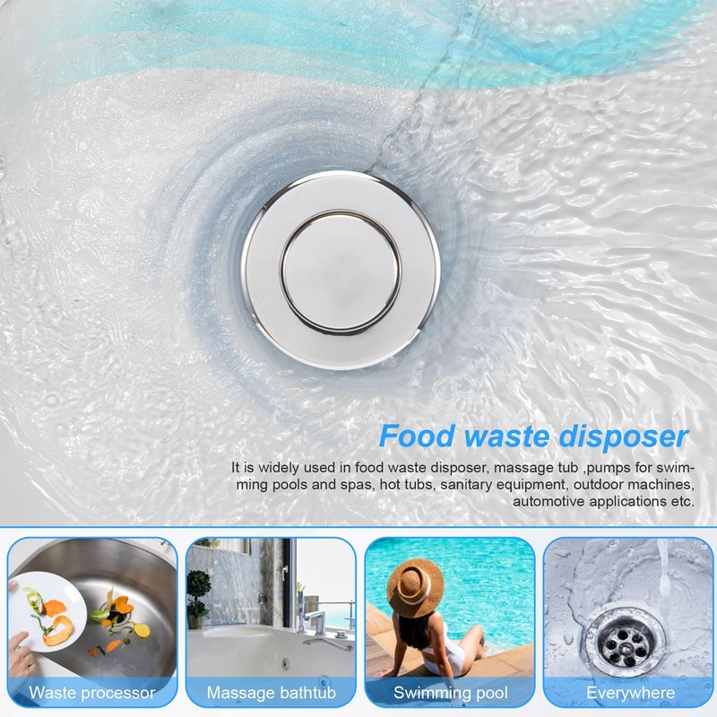 RESFNSE 16A On Off Push Button Switch Jetted Jet for