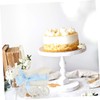 Abaodam Cute Baby Shower Candy Basket 2pcs Handmade Rattan Woven