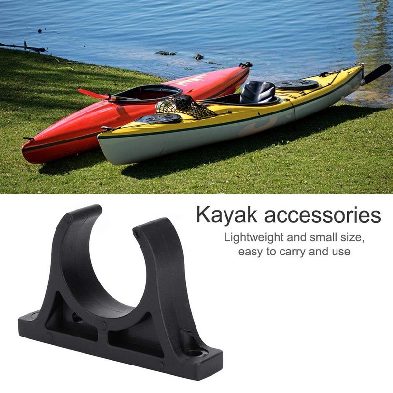 Vbestlife Clip Porta Pala,Kayak Paddle Holder Clips, 1 par de