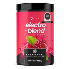 Bebida Hidratante Polvo 360gr Electroblend Life Sabor Raspberry