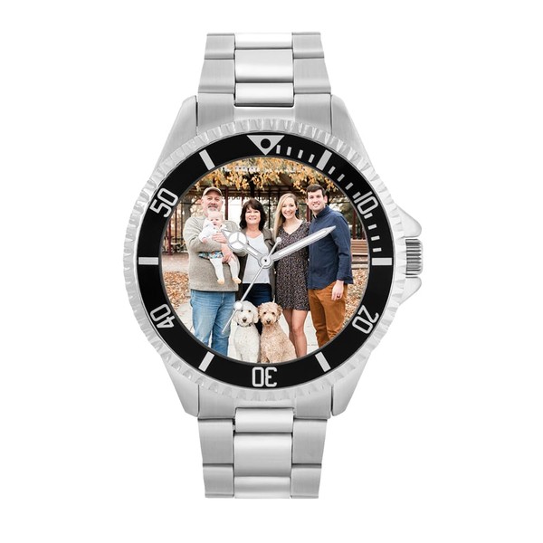 Toff London Personalised Photo Gifts for Men and Boys, Analogue