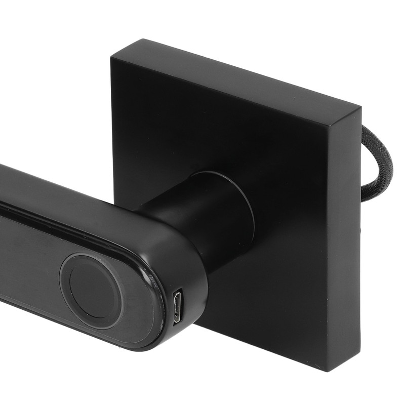 Password Handle Lock Smart Touchscreen Rechargeable Electronic Fingerprint Door Lock