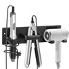 Bensbl Hair Tool Organizer Wall Mount – Aluminum Hair Dryer