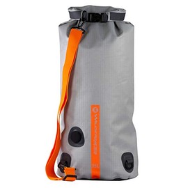 Wilderness Systems Waterproof XPEL Dry Bag with Valve & Shoulder Strap - Size - converts to Cooler, Grey, 35L