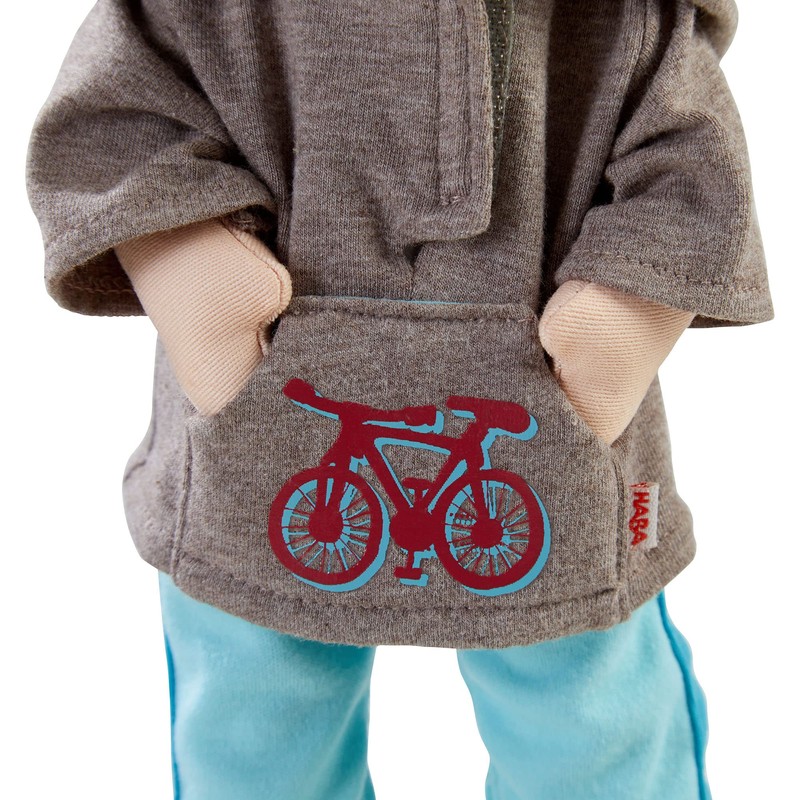 HABA Bambola Lian 306528 - Bambola in Tessuto per Bambini