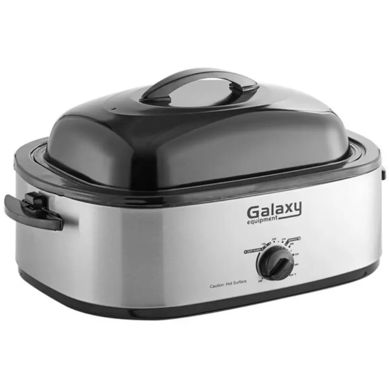 Galaxy Heavy Duty 18 Qt. Kitchen Restaurant Countertop Roaster Oven