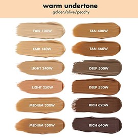 e.l.f. Camo CC Cream | Color Correcting Full Coverage Foundation with SPF 30 | Fair 140 W | 1.05 Oz (30g)
