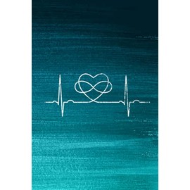 Personal Expense Tracker | Poly Heartbeat EKG Infinity Heart Love Polyamory