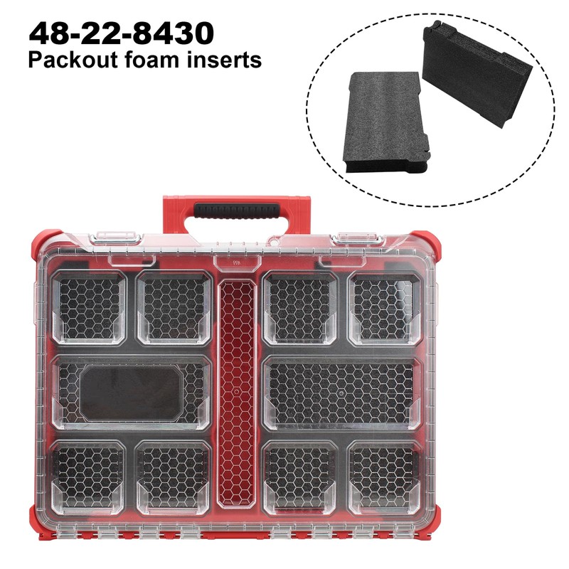 48-22-8430 Packout foam inserts for Milwaukee packout Drawer foam tool
