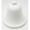 Polystyrene Bells, 70mm/7cm, Set of 3, White Styrofoam Foam for