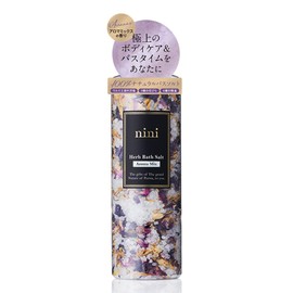 nini Herbal Bath Salt, Aroma Mix, 12.0 oz (340 g), Bath Salt, Moisturizing, Natural Salt, Gift Organic, Present, Magnesium, Sweat