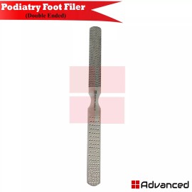Medentra Chiropody Heavy Duty Foot Rasp Callus Filer Four Sided Podiatry Scraper