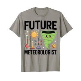 Future Meteorologist Storm Chaser Weather Scientist Kids T-Shirt