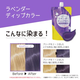 Tottimo! Dip Color, Lavender Color Treatment, 17.6 oz (500 g), Color Butter, Value for Money