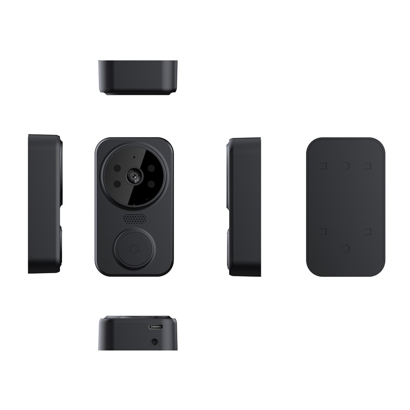tuya Smart Video Doorbell Wireless HD Camera PIR Motion Detection