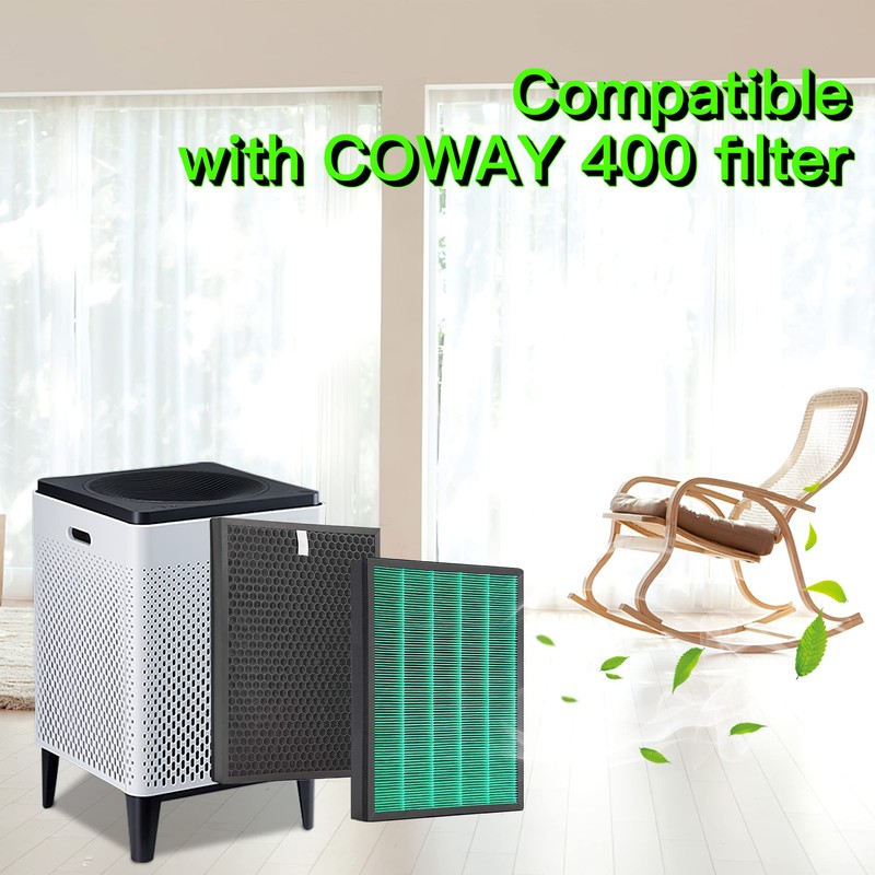 I clean Replacment Filter for Coway AIRMEGA Max 400/400s Air