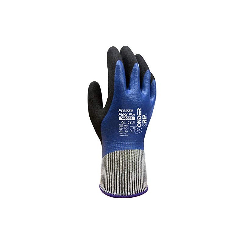 Wonder Grip WG-538 Freeze Flex Plus Waterproof and Cold-resistant Gloves,