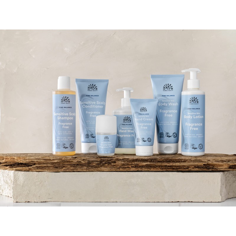 Urtekram Body Lotion - Fragrance Free, Find Balance, Sensitive, 250