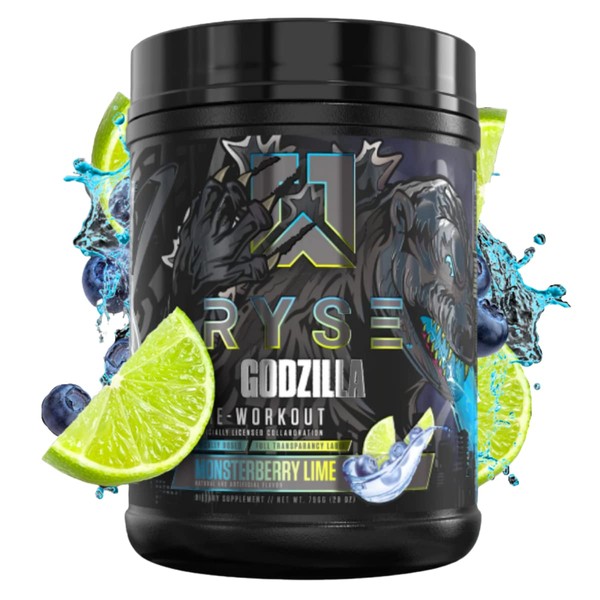 Ryse Signature Series Godzilla Pre Workout | Pump, Energy, Strength,